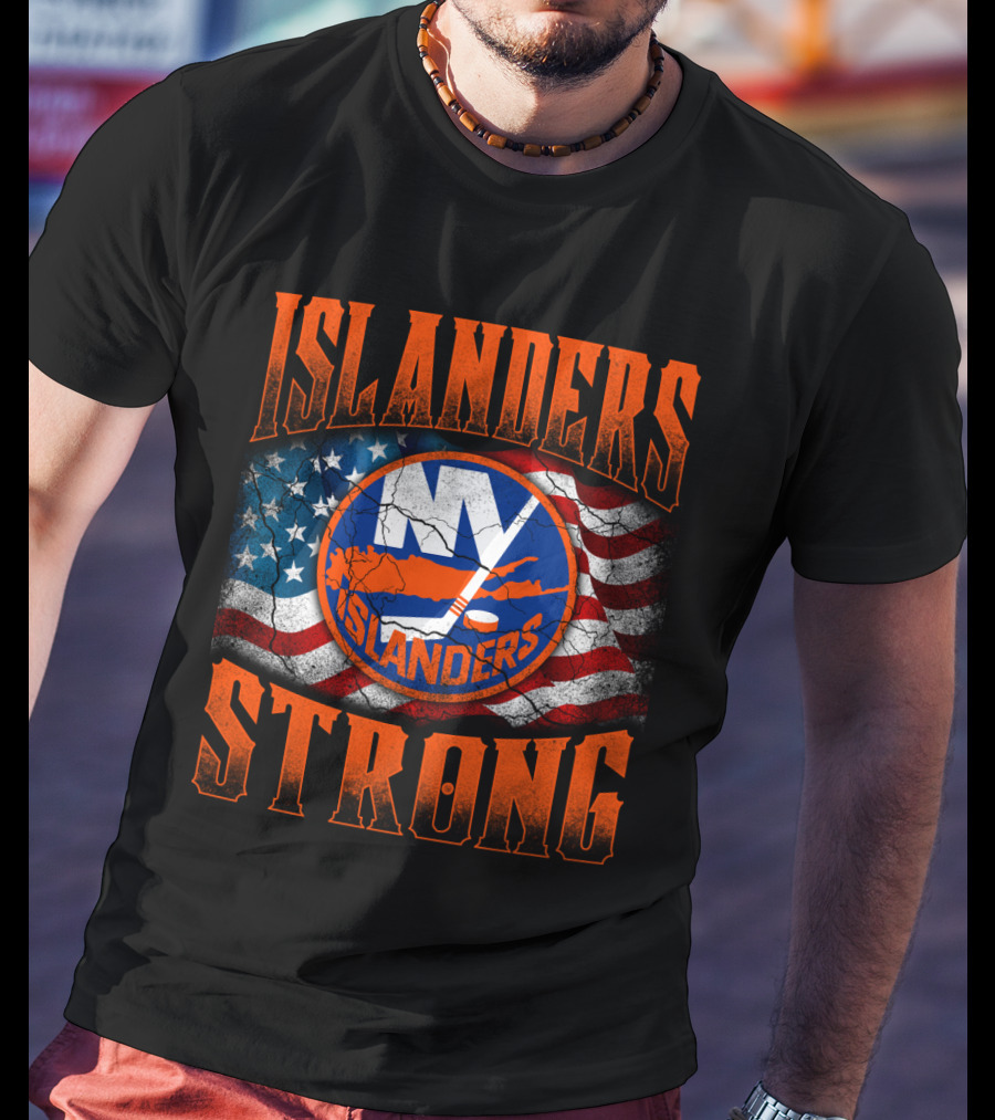 Islanders Strong Ny Islandersflag T-Shirt