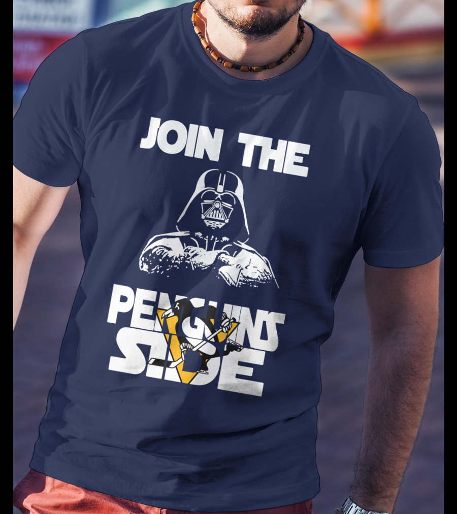 Join The Penguins Side T-Shirt