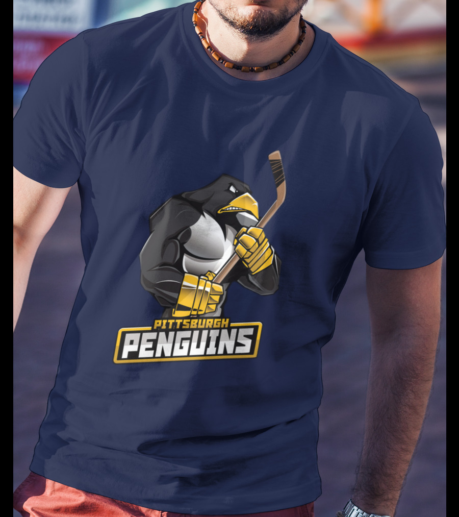 Pittsburgh Penguins Hockey Mascot T-Shirt