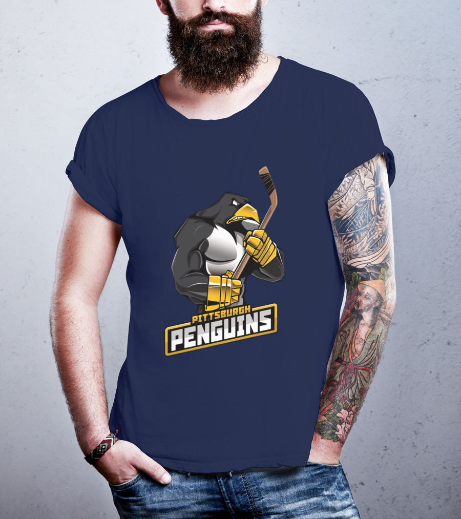 Pittsburgh Penguins Hockey Mascot T-Shirt