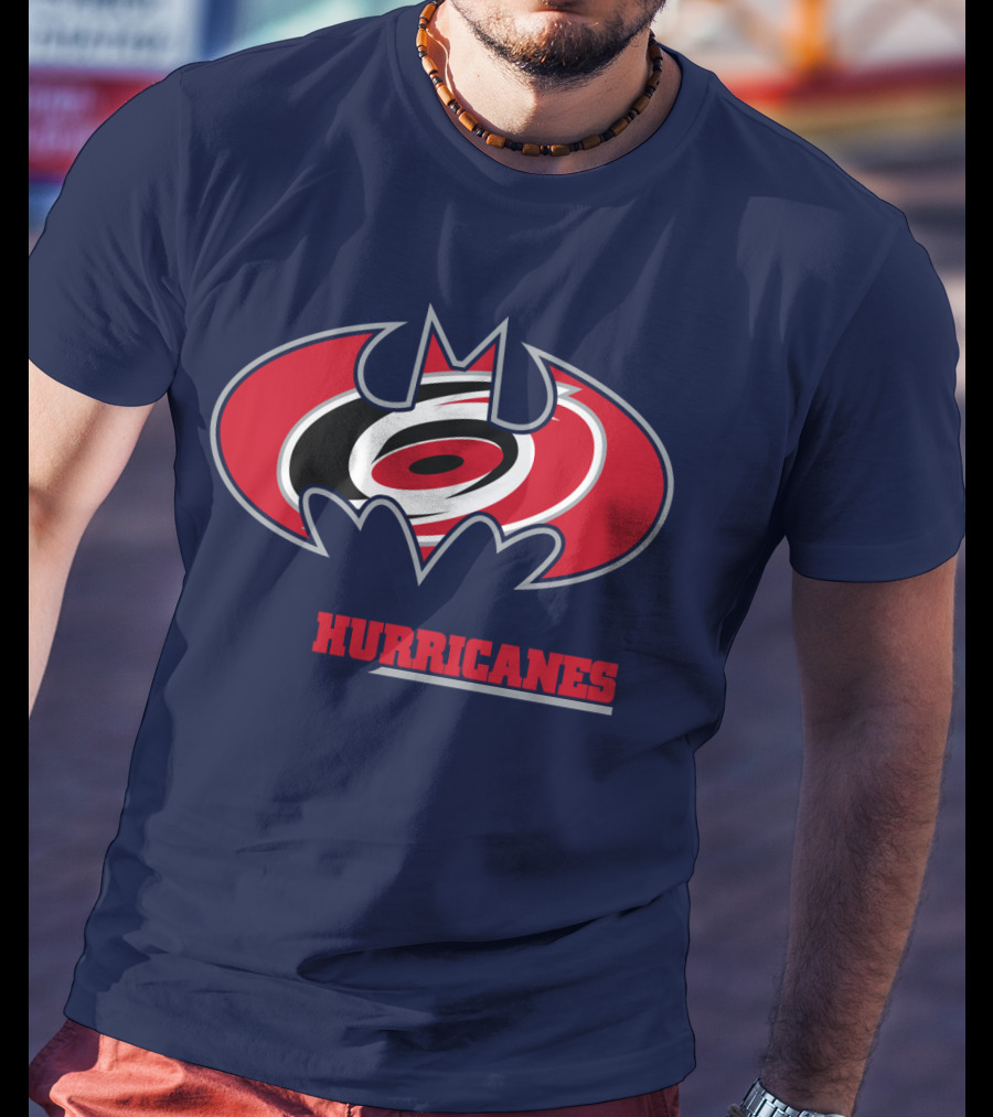 Carolina Hurricanes Batman Logo Hurricanes T-Shirt