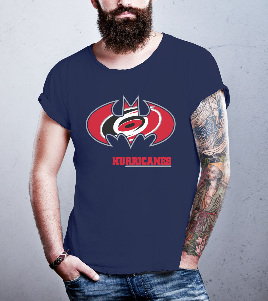 Carolina Hurricanes Batman Logo Hurricanes T-Shirt