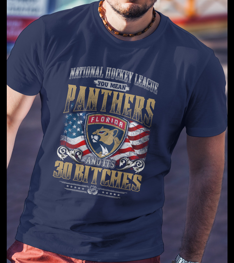 National Hockey League You Mean Florida Panthers And Its 30 Bitches T-Shirt