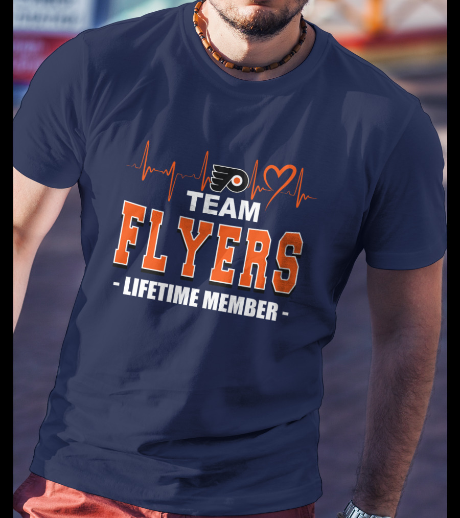 Team Flyers Philadelphia Lifetime Member T-Shirt