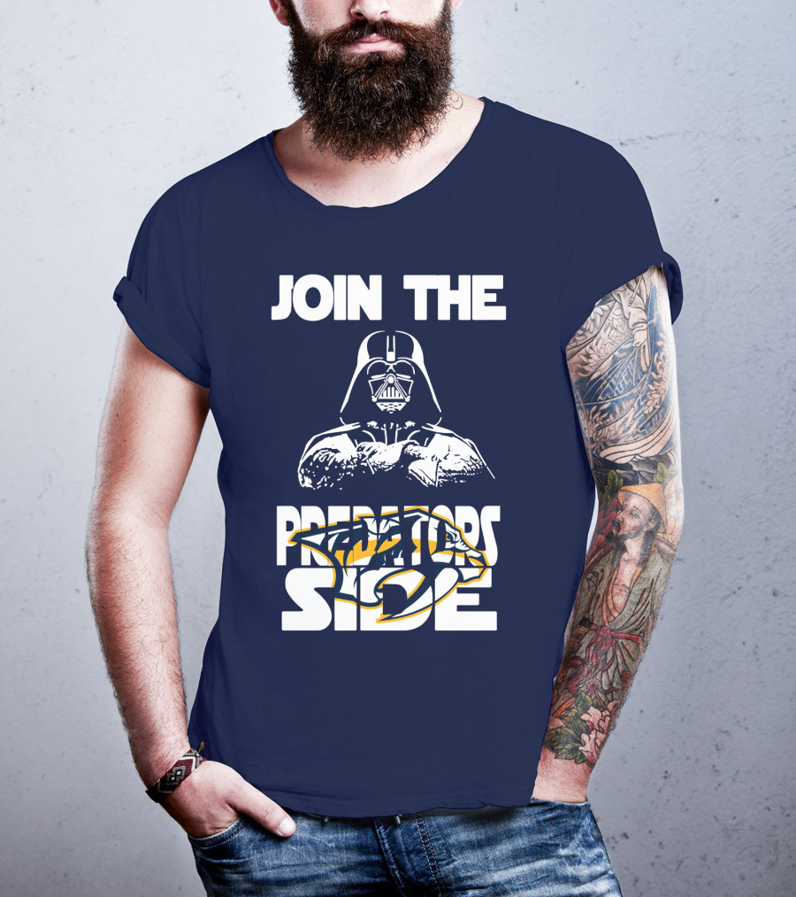 Join The Predators Side Nashville Predators T-Shirt