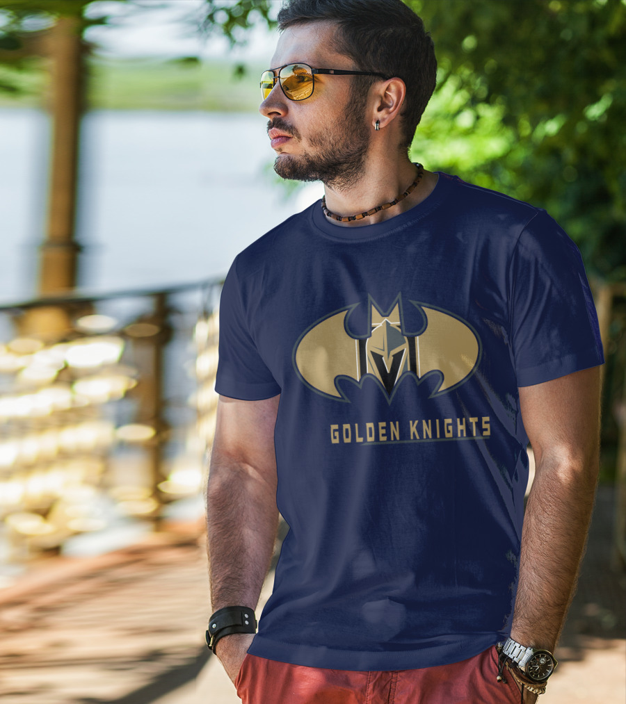 Golden Knights Batman T-Shirt