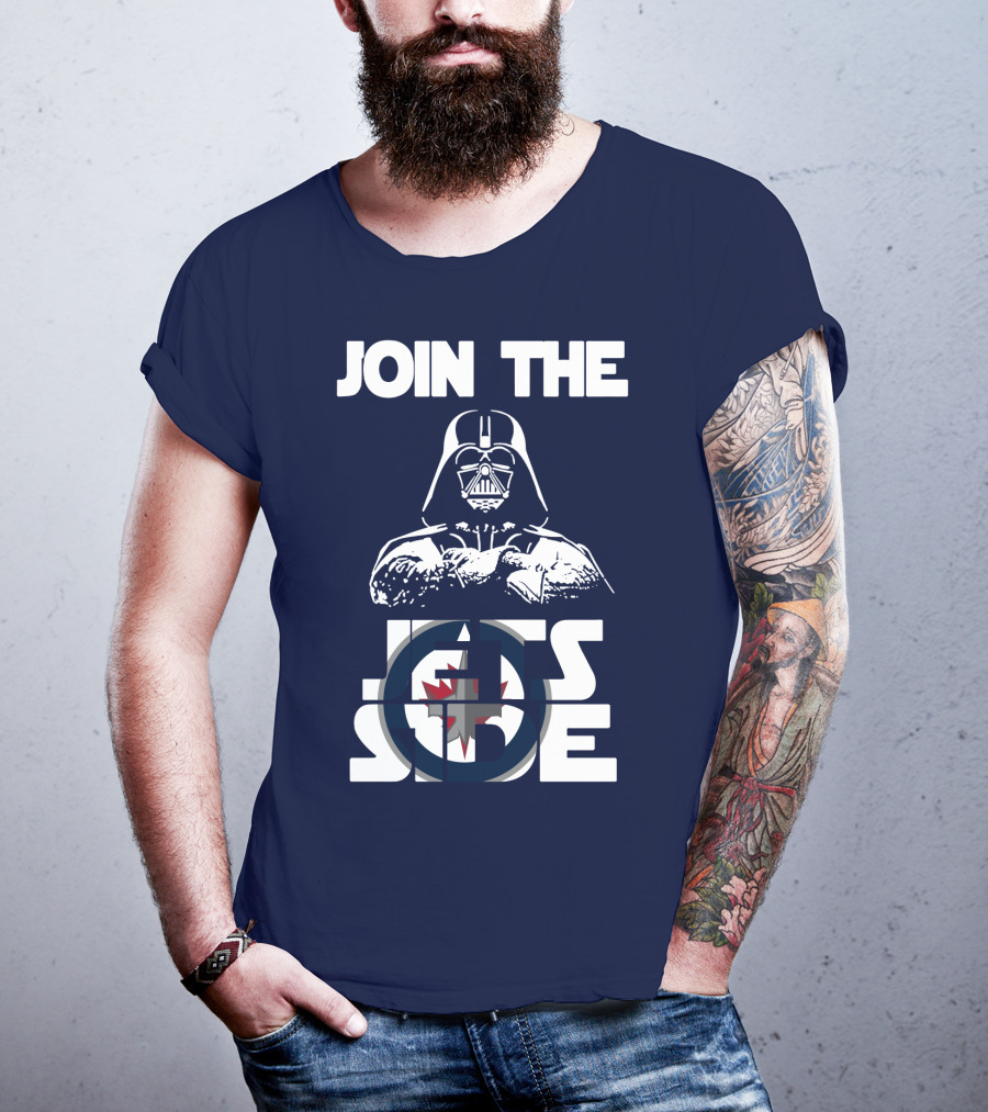 Join The Jets Side Winnipeg Jets T-Shirt