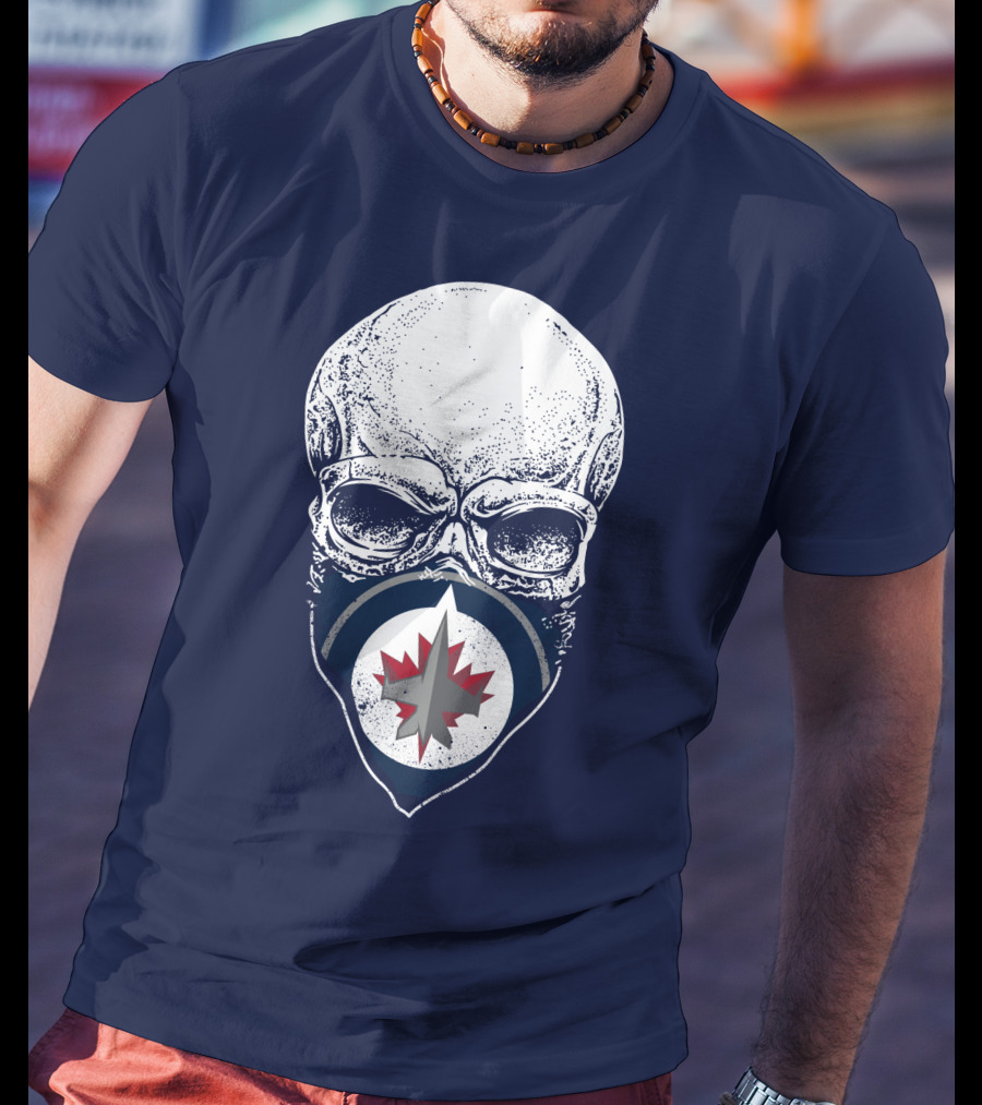 Winnipeg Jets Skull T-Shirt
