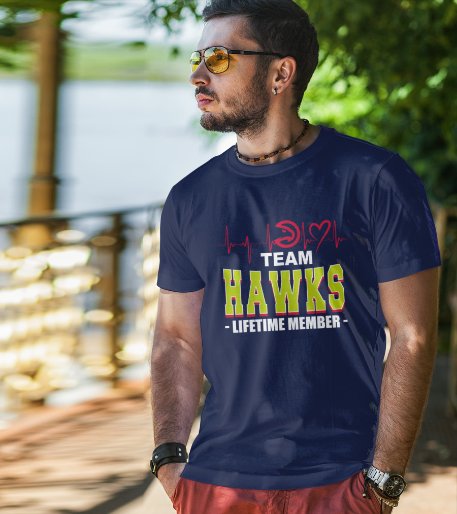 Team Hawks Lifetime Member Atlanta Hawks T-Shirt