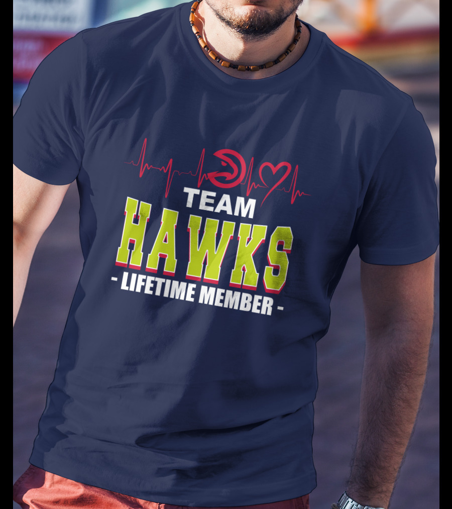 Team Hawks Lifetime Member Atlanta Hawks T-Shirt
