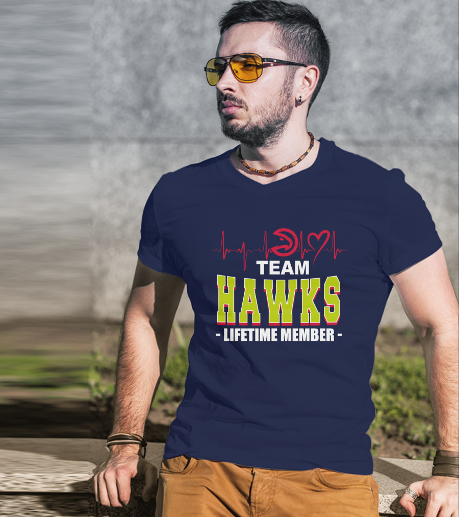 Team Hawks Lifetime Member Atlanta Hawks T-Shirt