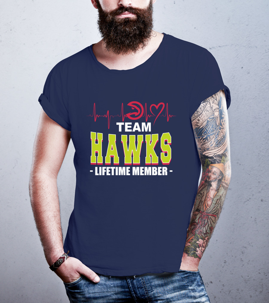 Team Hawks Lifetime Member Atlanta Hawks T-Shirt