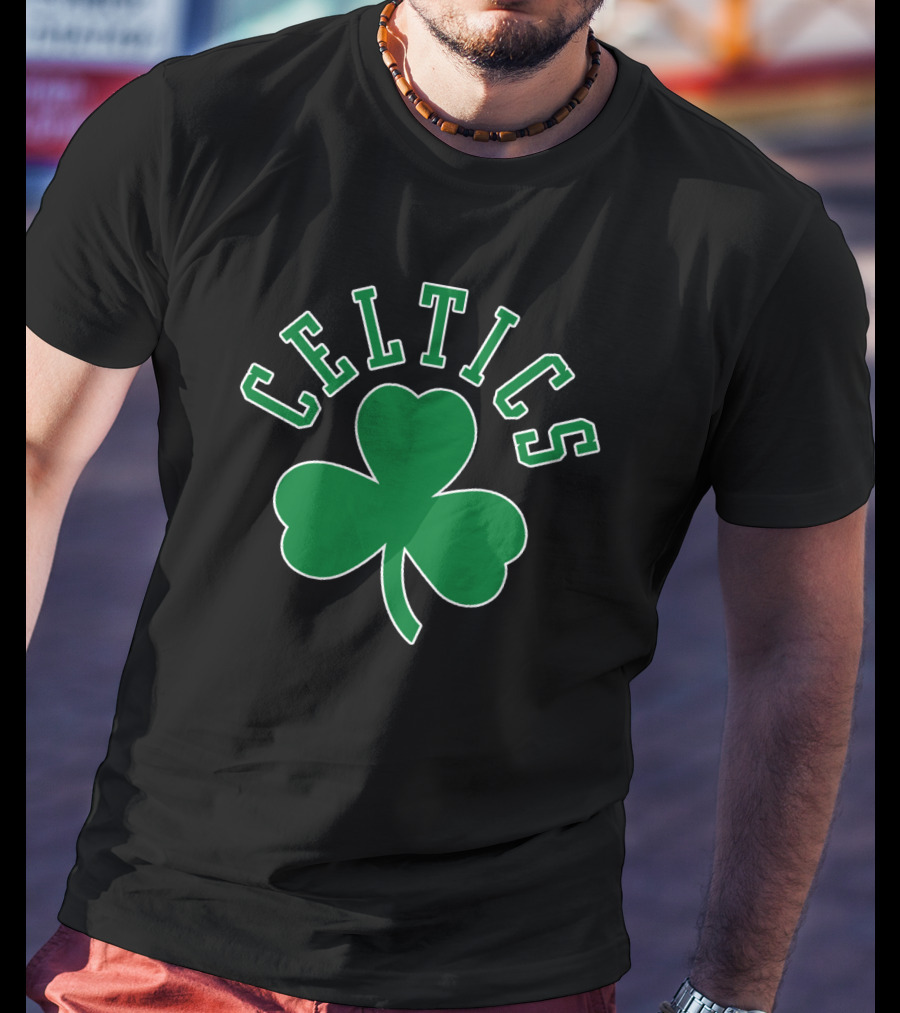 Boston Celtics Celtics Shamrock Iconic Nba Team T-Shirt