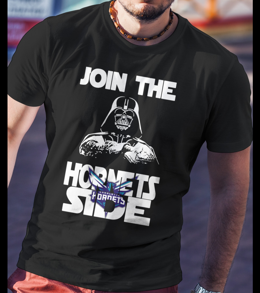 Join The Charlotte Hornets Side T-Shirt