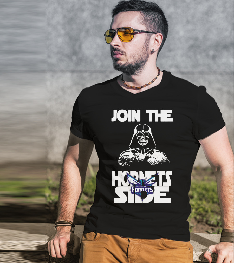 Join The Charlotte Hornets Side T-Shirt