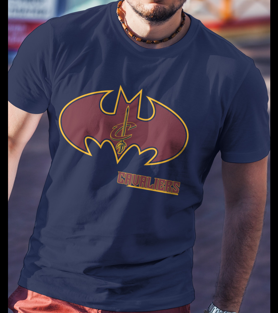 Cleveland Cavaliers Batman Logo Cavaliers T-Shirt