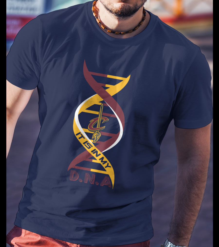 Cleveland Cavaliers It Is In My DNA. T-Shirt