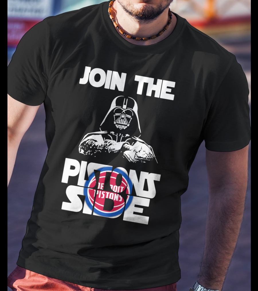 Join The Detroit Pistons Side T-Shirt