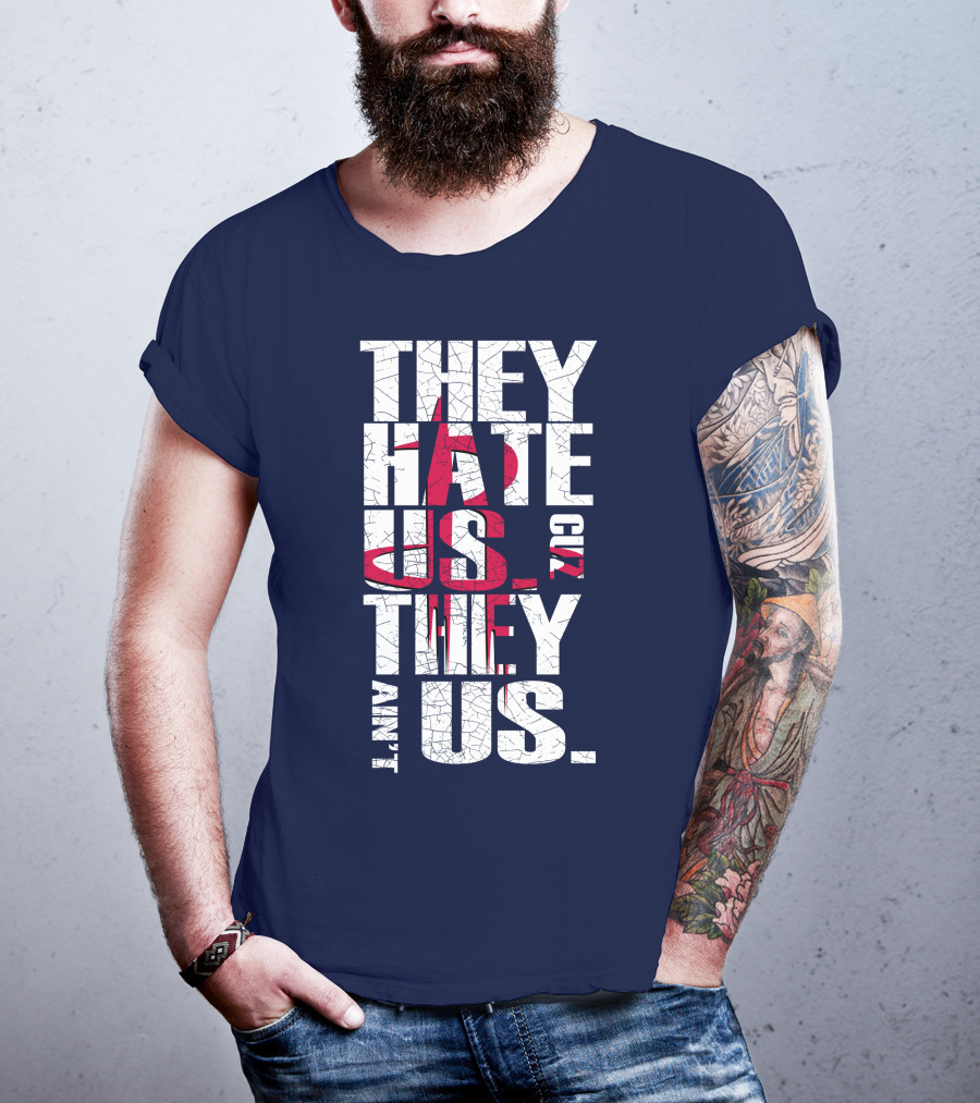 They Hate Us Cuz They Ain't Us Houston Rockets T-Shirt