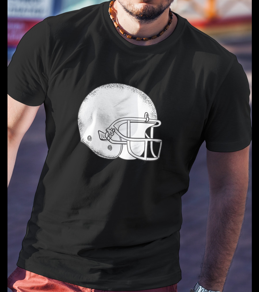 American Football Helmet T-Shirt