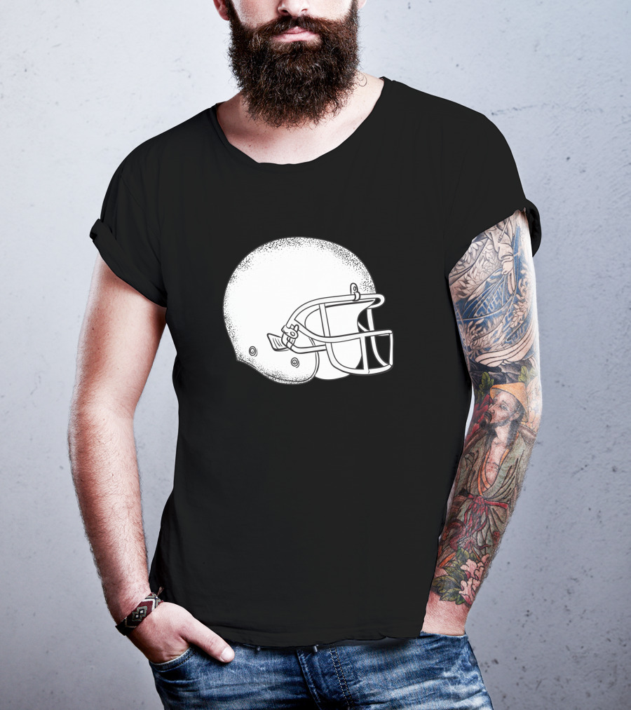 American Football Helmet T-Shirt