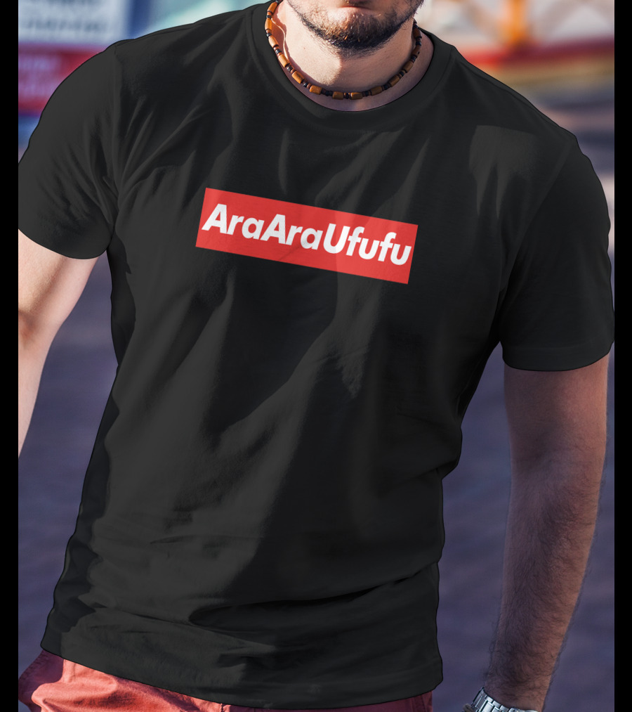 Ara Ara Ufufu Parody Box T-Shirt