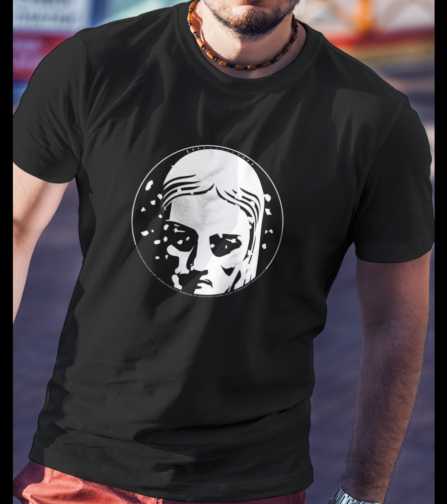 24 Corcovado Christ Face In A Snow Globe T-Shirt