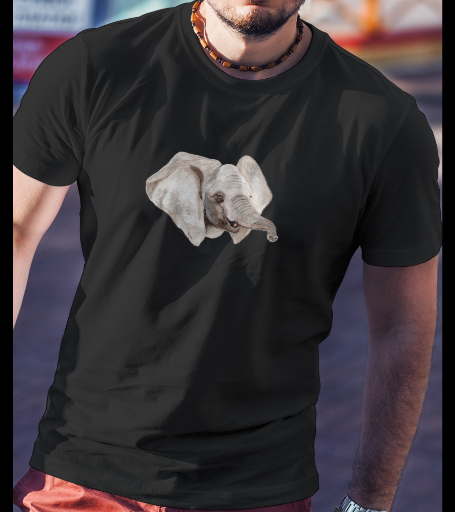 Baby Elephant Face 442253 T-Shirt