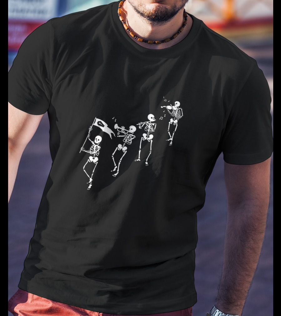 Bag O' Bones Boogie Skeleton Parade Music 1739405 T-Shirt