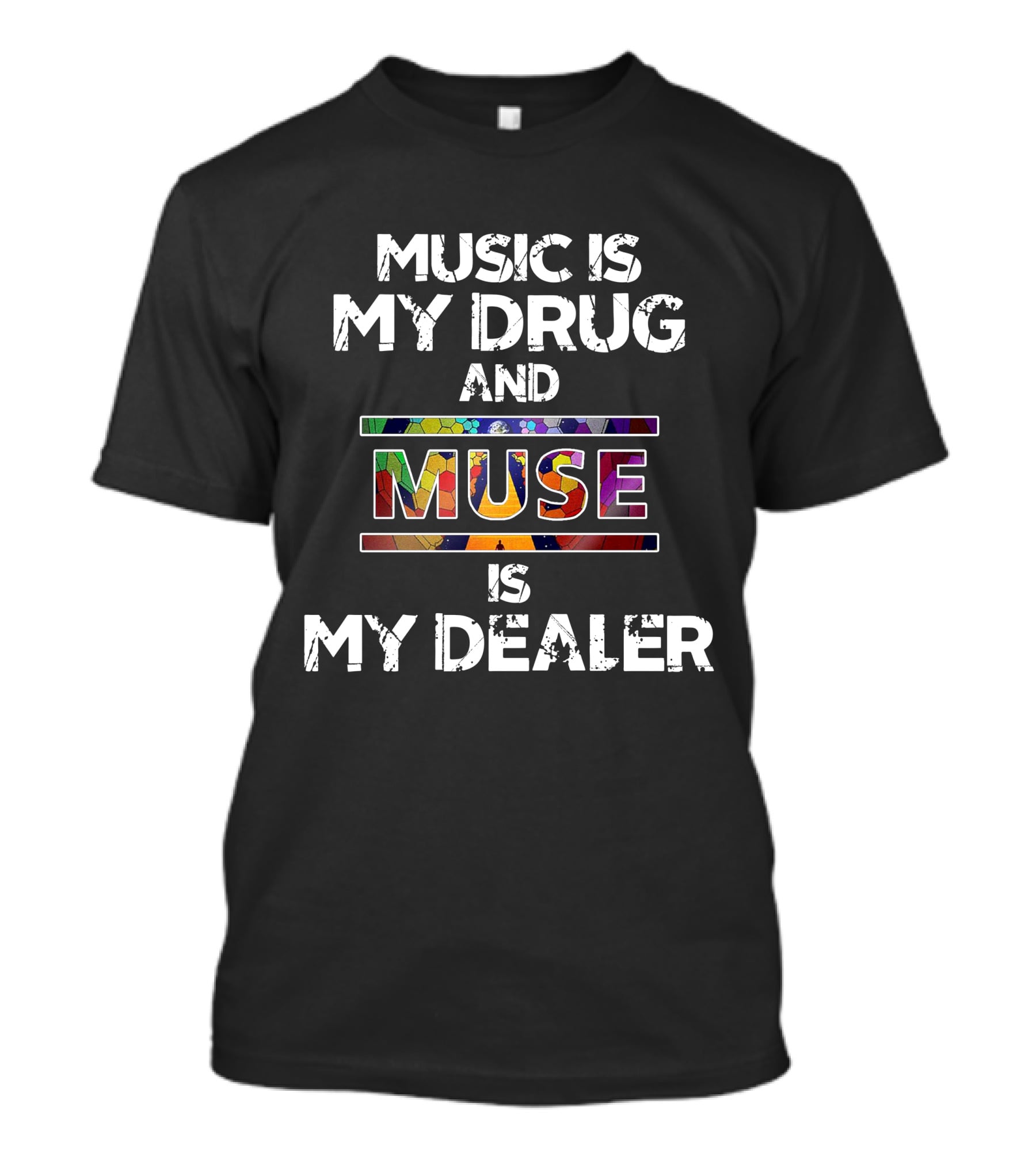 MUSE 18 Colorful Abstract T-Shirt