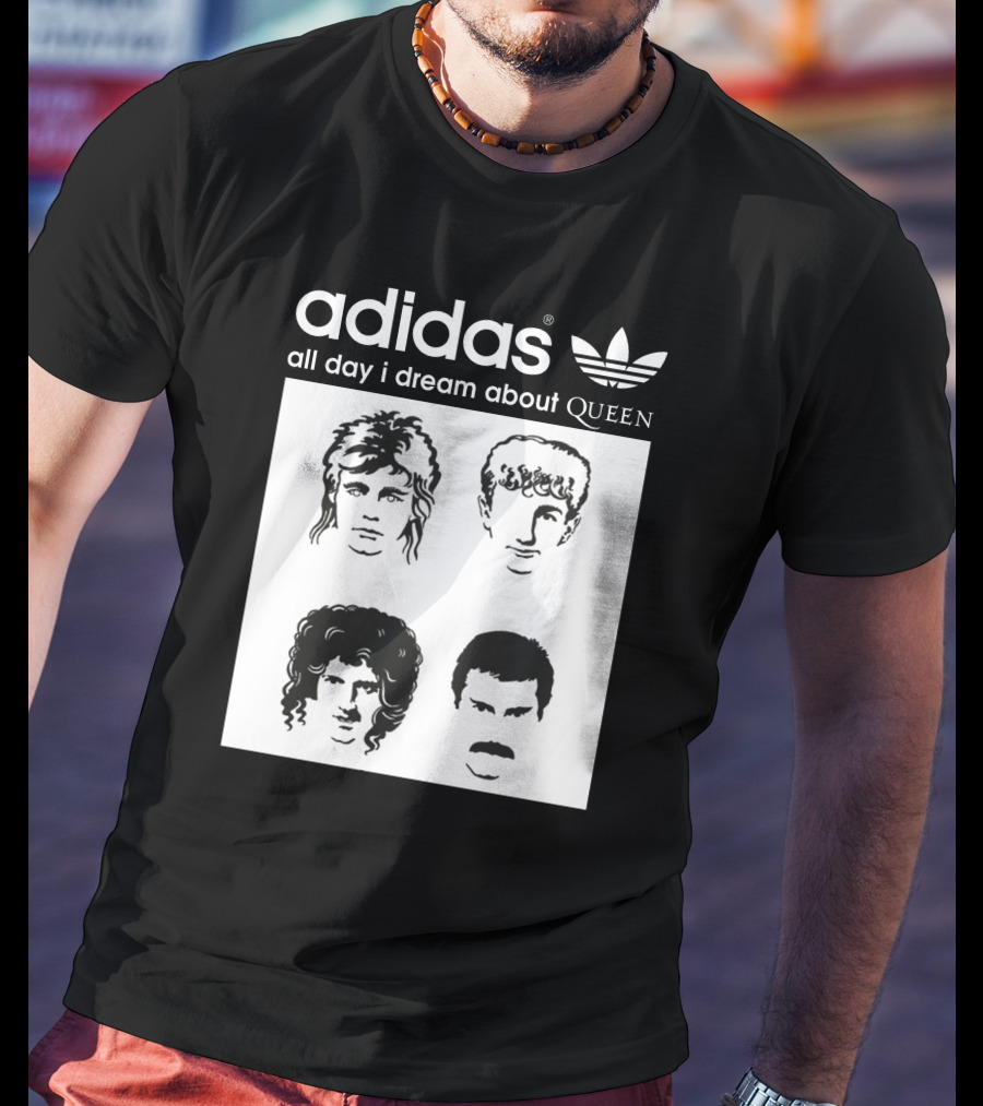 Queen Band Members Iconic Faces 19 T-Shirt