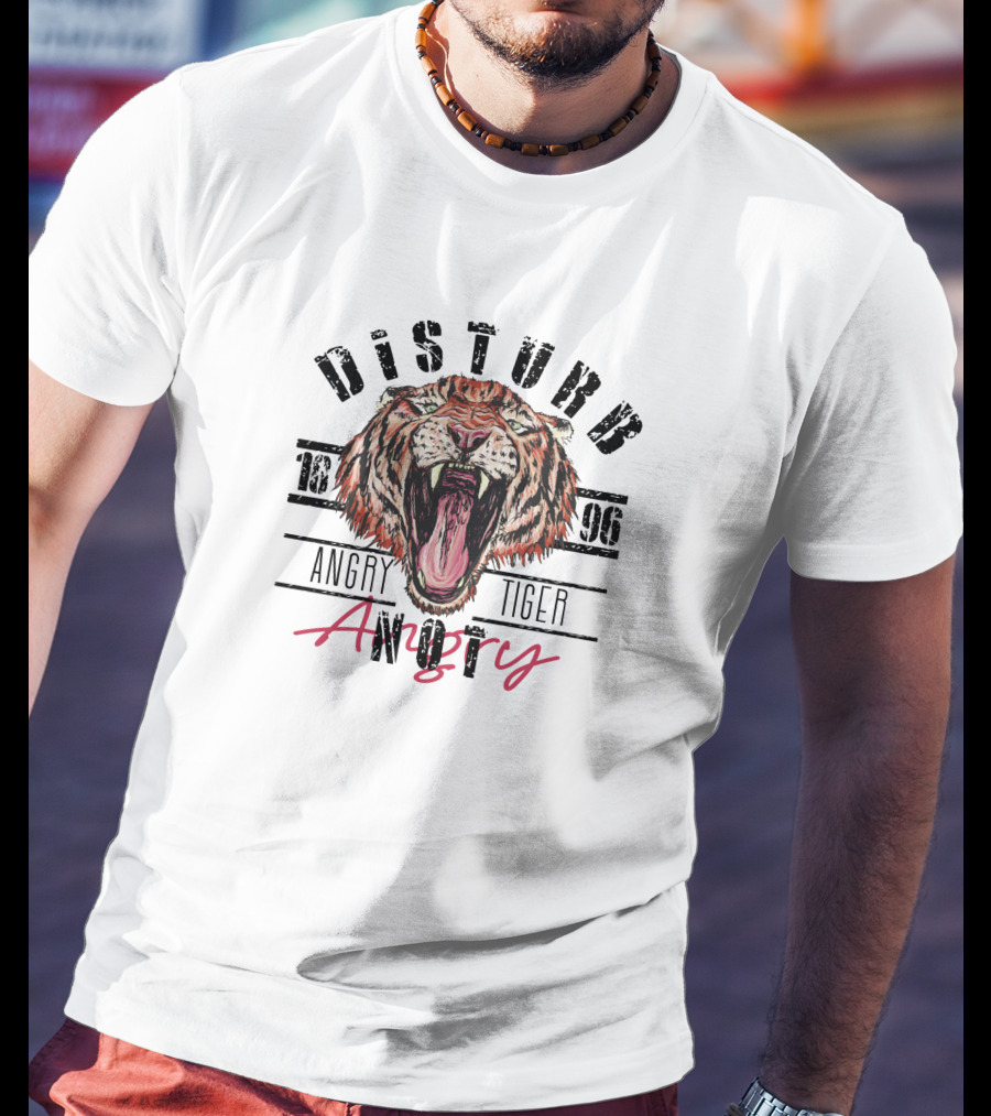 DISTURB Angry Tiger 1188813 T-Shirt