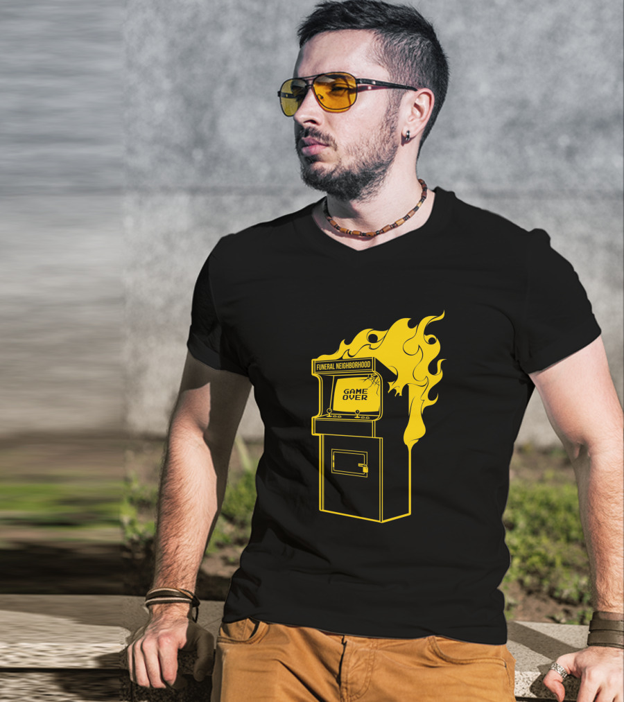 Funeral Neighborhood Game Over Arcade Fire T-Shirt