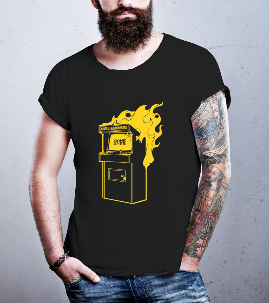 Funeral Neighborhood Game Over Arcade Fire T-Shirt