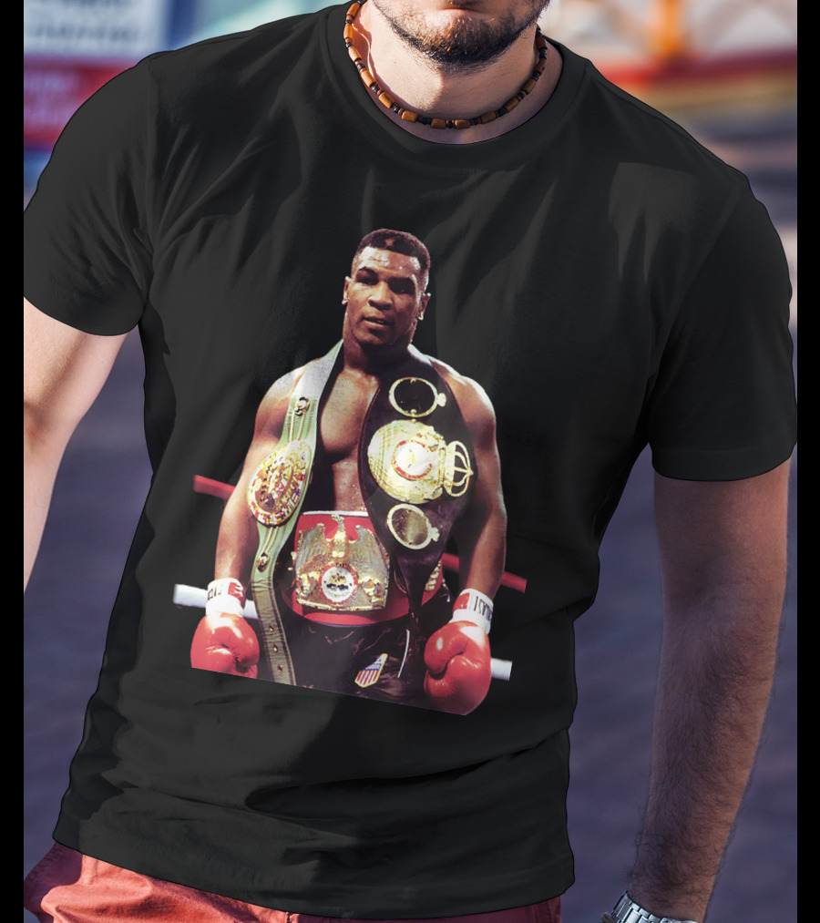 Mike Tyson Iron Mike Champion Boxing Legend T-Shirt