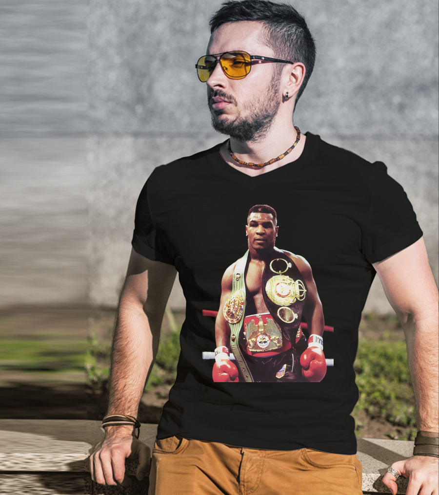 Mike Tyson Iron Mike Champion Boxing Legend T-Shirt