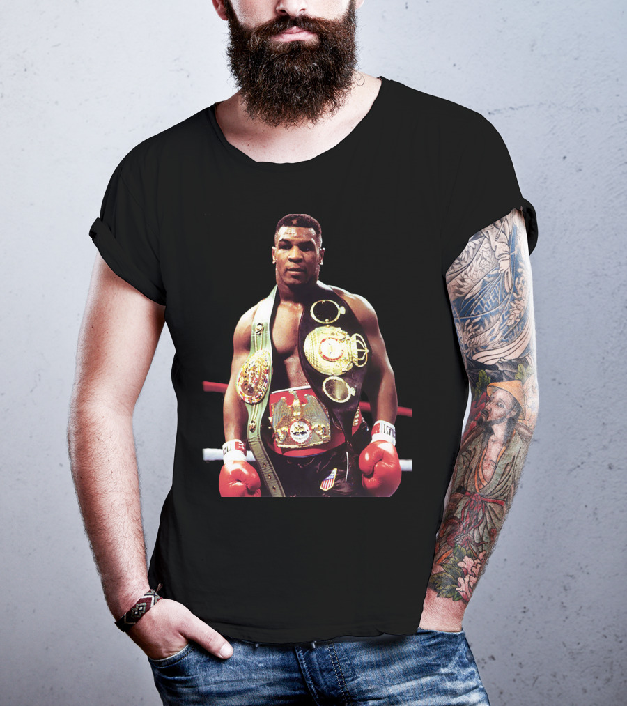 Mike Tyson Iron Mike Champion Boxing Legend T-Shirt