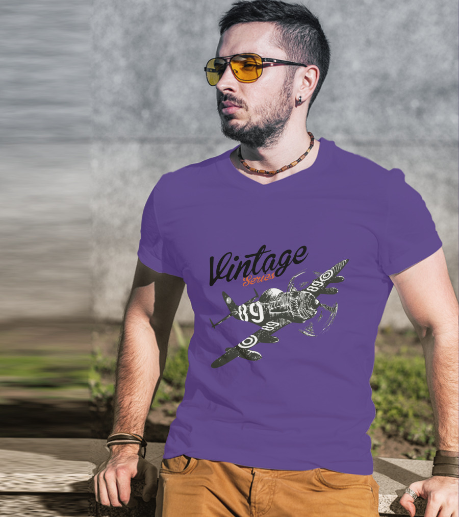 Vintage Series Planes 89 T-Shirt