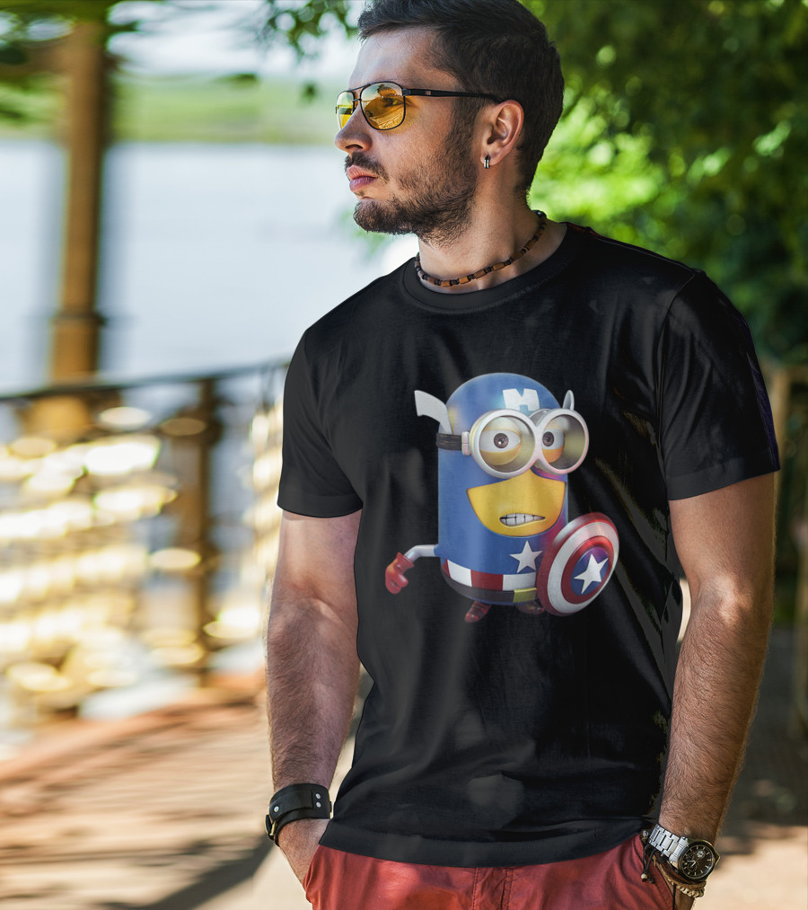 Minion Captain America T-Shirt