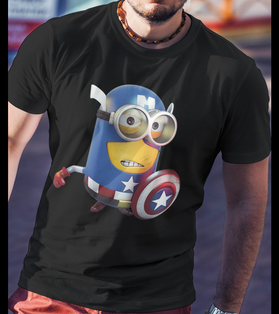 Minion Captain America T-Shirt