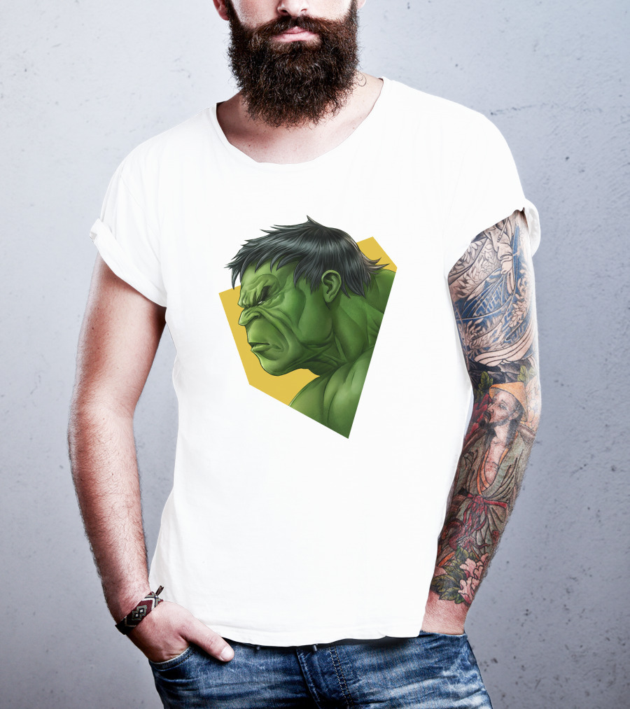 Hulk Avenger Green Muscle Hero T-Shirt