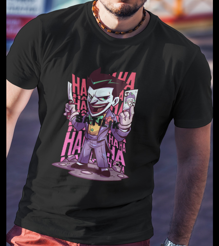 Joker Haha Jester Card Shtick T-Shirt