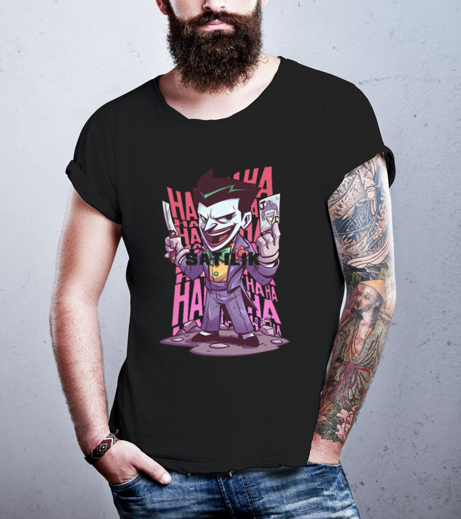 Joker Haha Jester Card Shtick T-Shirt