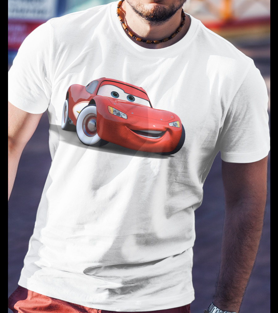 Lightning McQueen Pixar Cars Character T-Shirt