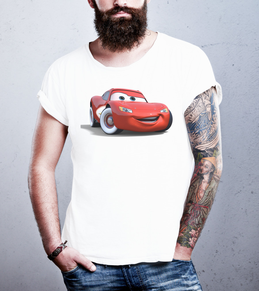 Lightning McQueen Pixar Cars Character T-Shirt