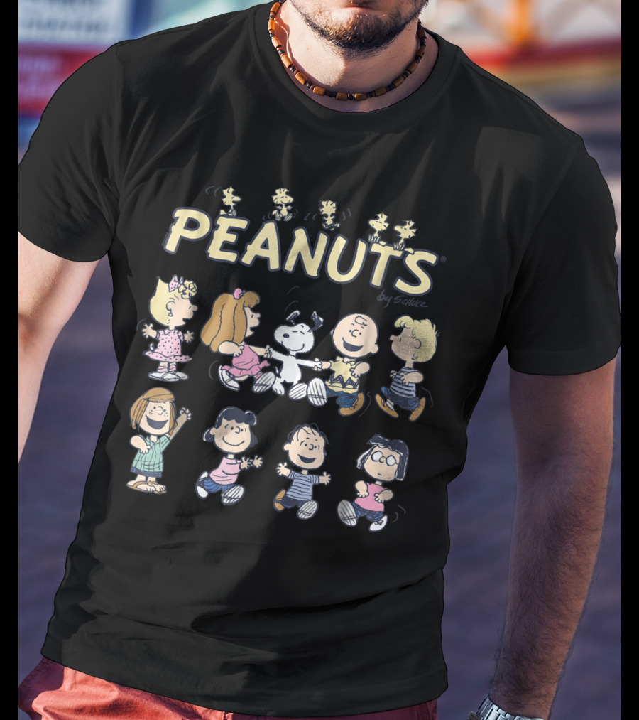 Peanuts Snoopy And Friends By Schulz T-Shirt
