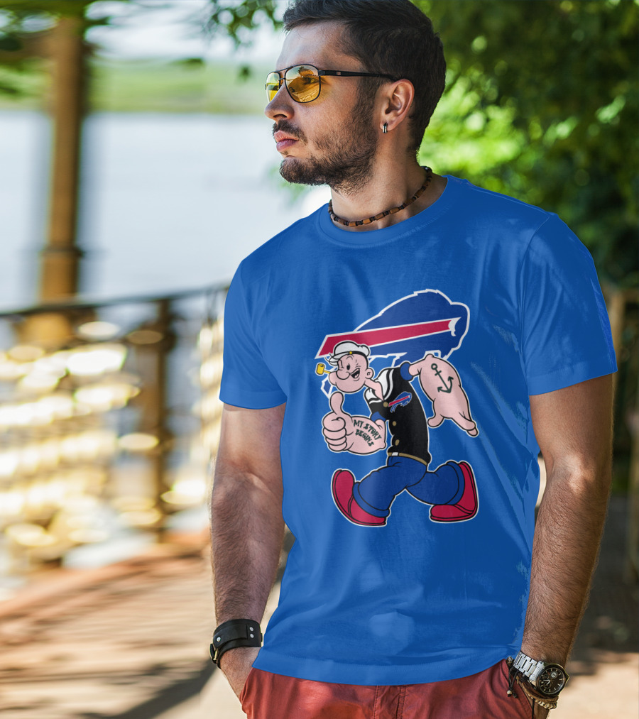 Buffalo Bills Popeye My Spirit Beanie T-Shirt