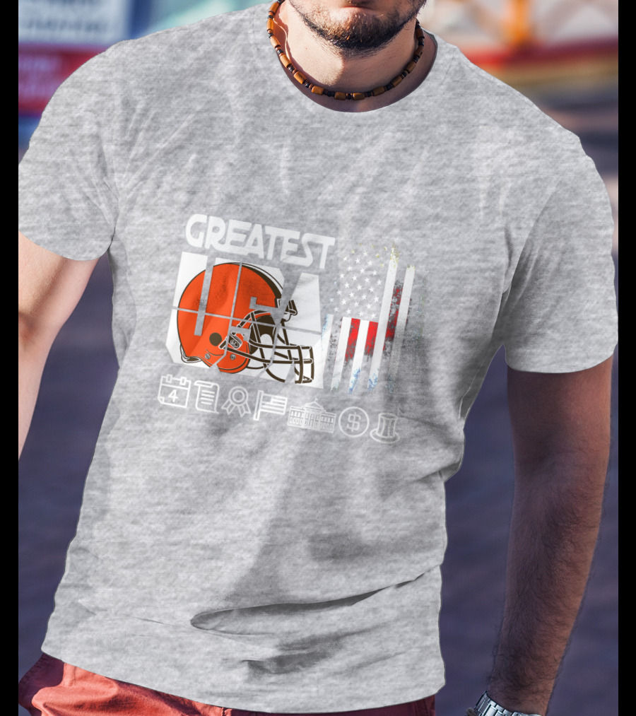 Greatest Usa America Football Helmets Calendar Flag Government Currency Traditions T-Shirt