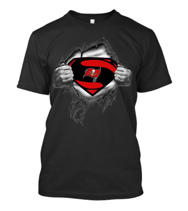 Superman Buccaneers Nfl T-Shirt