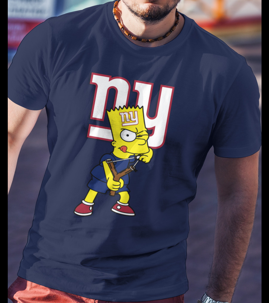 Ny Giants Bart Slingshot T-Shirt